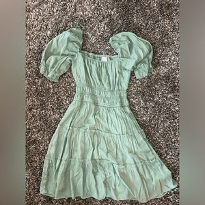 Francesca’s Green Mini Dress